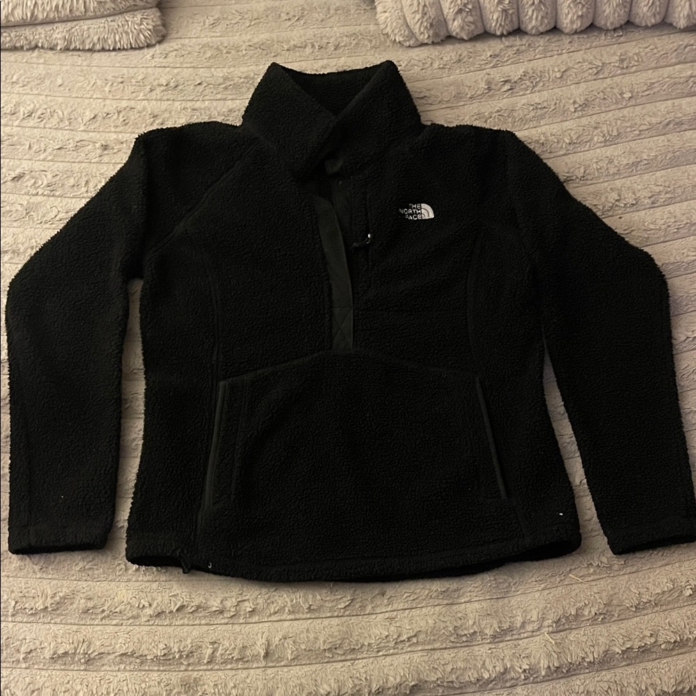 The North Face Kids Black Pullover Fleece